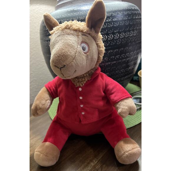 Kohls Cares LLAMA LLAMA Series Red Pajama Stuffed Animal, Doll, Plush - Picture 2 of 2